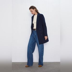 Zara double breasted jacket S